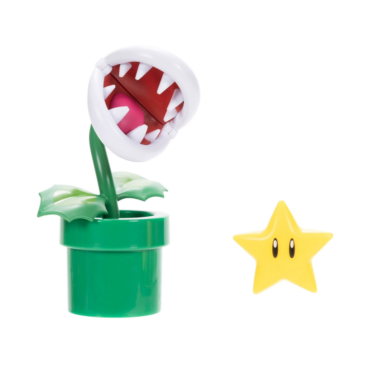 Figuras 10 Cm Super Mario De Nintendo - Planta Piraña
